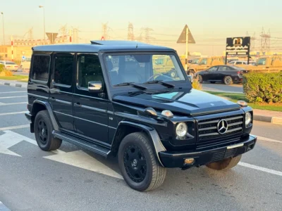 2009 Mercedes-Benz G-Class G 550 8 Cylinders Engine Black Wagon 4 Auction Grade
