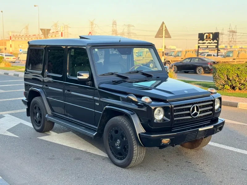 2009 Mercedes-Benz G-Class G 550 8 Cylinders Engine Black Wagon 4 Auction Grade