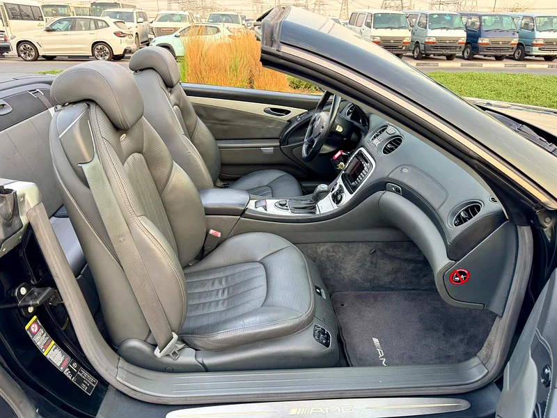 2003 Mercedes-Benz SL-Class SL 55 AMG Kompressor 8 Cylinder Black Convertible