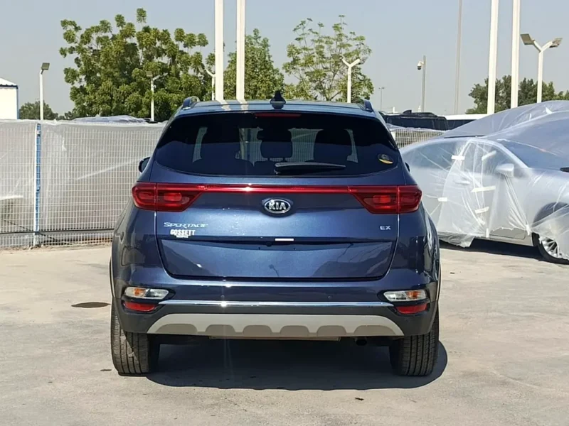 2022 Kia Sportage EX 4 Cylinders Petrol Engine Blue Black SUV Full Option