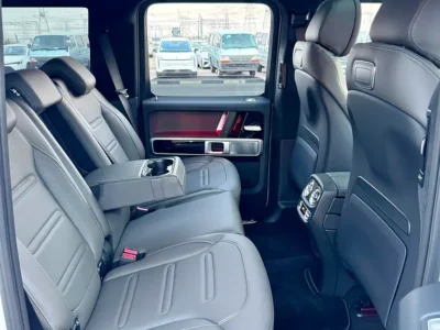 2024 Mercedes-Benz G-Class G 400 d 6 Cylinders Diesel Engine White Black SUV