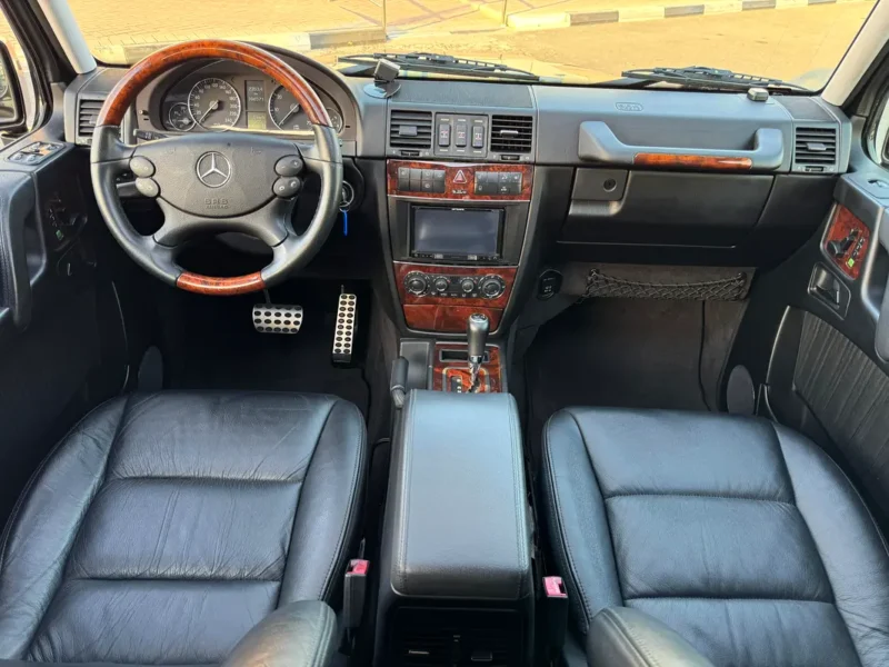 2009 Mercedes-Benz G-Class G 550 8 Cylinders Engine Black Wagon 4 Auction Grade