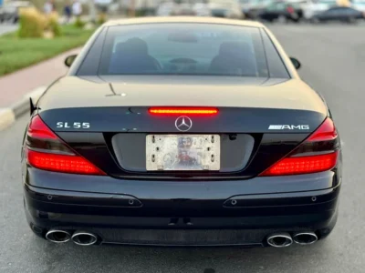 2003 Mercedes-Benz SL-Class SL 55 AMG Kompressor 8 Cylinder Black Convertible