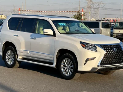 2018 Lexus GX-Series GX 460 Premium Plus 8 Cylinders White Beige SUV LUXURY CLEAN