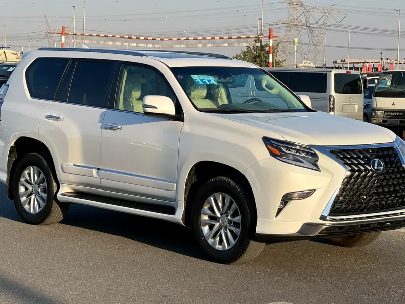 2018 Lexus GX-Series GX 460 Premium Plus 8 Cylinders White Beige SUV LUXURY CLEAN
