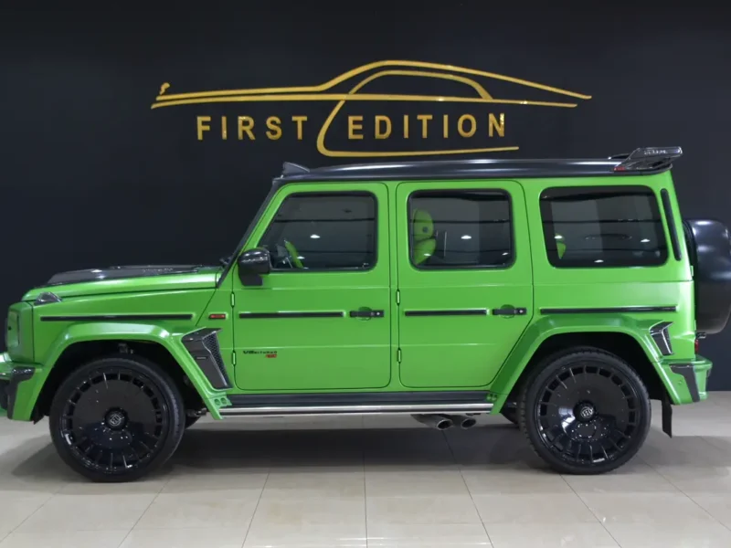 2023 Mercedes-Benz G-Class G 63 AMG 4.0L V8 Bi-Turbo Petrol Engine Green SUV