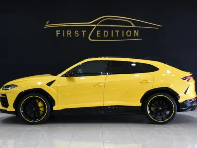 2022 Lamborghini Urus Pearl Capsule 8 Cylinders Petrol Engine Yellow SUV GCC