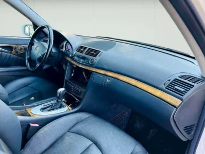 2004 Mercedes-Benz E-Class E 320 6 Cylinders Petrol Engine White Black Sedan