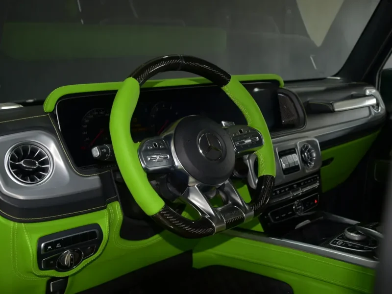 2023 Mercedes-Benz G-Class G 63 AMG 4.0L V8 Bi-Turbo Petrol Engine Green SUV