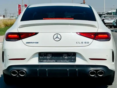2019 Mercedes-Benz CLS-Class CLS 53 AMG 6 Cylinders Petrol Engine White Black Sedan