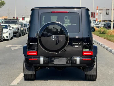 2019 Mercedes-Benz G-Class G 63 AMG 8 Cylinders Black Brown SUV 5A Auction Grade