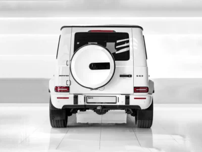 2023 Mercedes-Benz G-Class G 63 AMG 4.0L V8 Bi-Turbo Petrol Engine White Red SUV