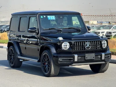 2019 Mercedes-Benz G-Class G 63 AMG 8 Cylinders Black Brown SUV 5A Auction Grade