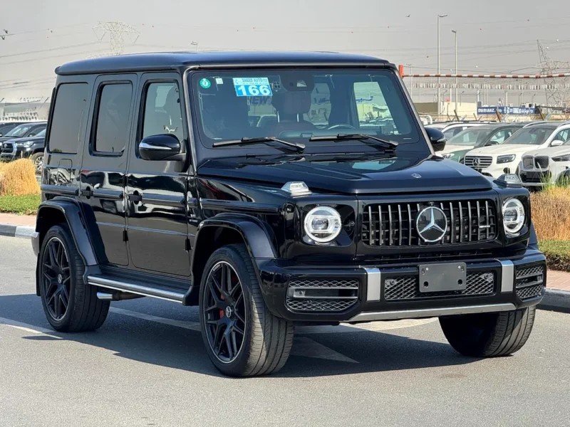 2019 Mercedes-Benz G-Class G 63 AMG 8 Cylinders Black Brown SUV 5A Auction Grade