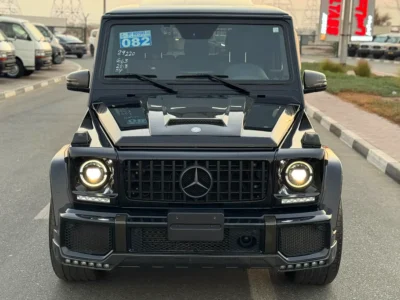 2013 Mercedes-Benz G-Class G 63 AMG 8 Cylinders Petrol Engine Black SUV Brabus Kit