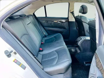 2004 Mercedes-Benz E-Class E 320 6 Cylinders Petrol Engine White Black Sedan