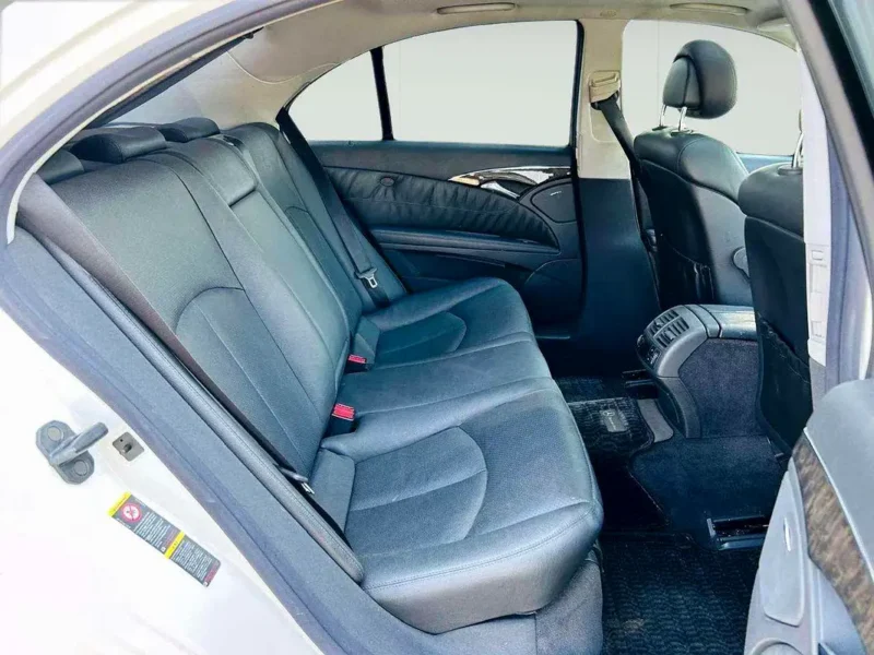 2004 Mercedes-Benz E-Class E 320 6 Cylinders Petrol Engine White Black Sedan