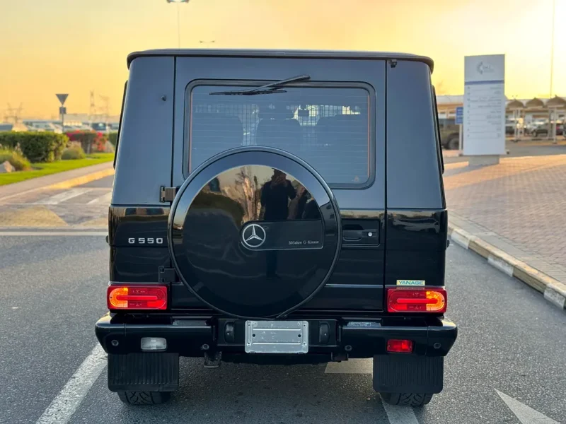 2009 Mercedes-Benz G-Class G 550 8 Cylinders Engine Black Wagon 4 Auction Grade