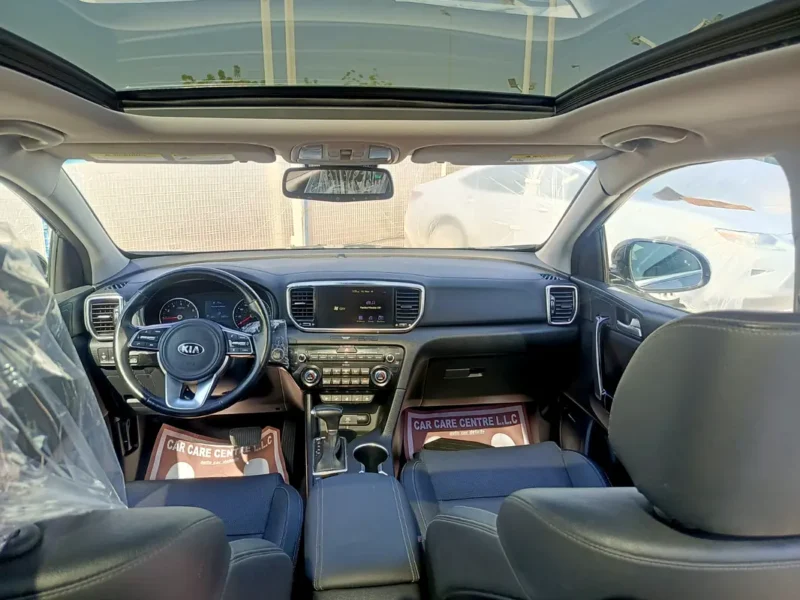 2022 Kia Sportage EX 4 Cylinders Petrol Engine Blue Black SUV Full Option