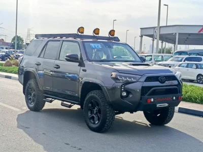 2021 Toyota 4Runner SR5 Premium 6 Cylinders Petrol Engine Grey Black SUV Full Option