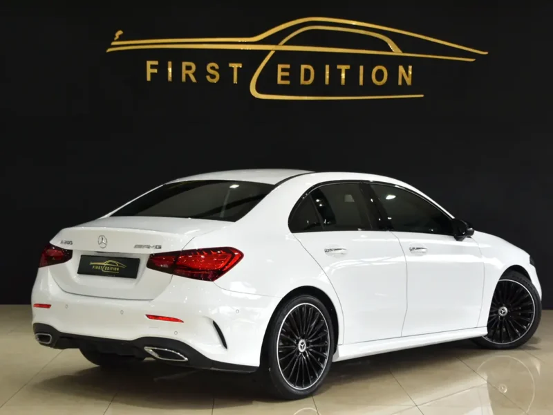 2023 Mercedes-Benz A-Class A 200 AMG 4 Cylinders Petrol Engine White Black Sedan GCC