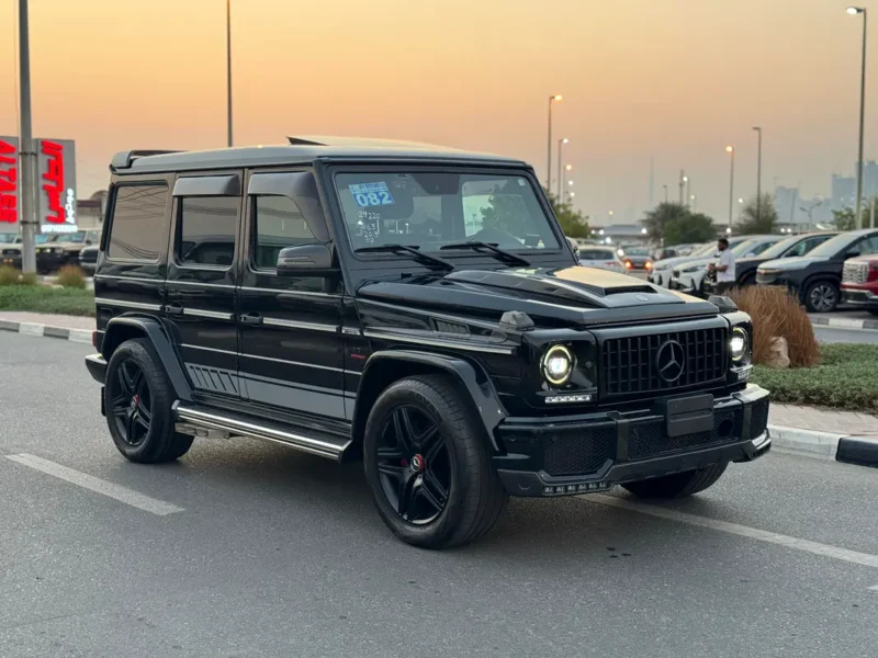 2013 Mercedes-Benz G-Class G 63 AMG 8 Cylinders Petrol Engine Black SUV Brabus Kit