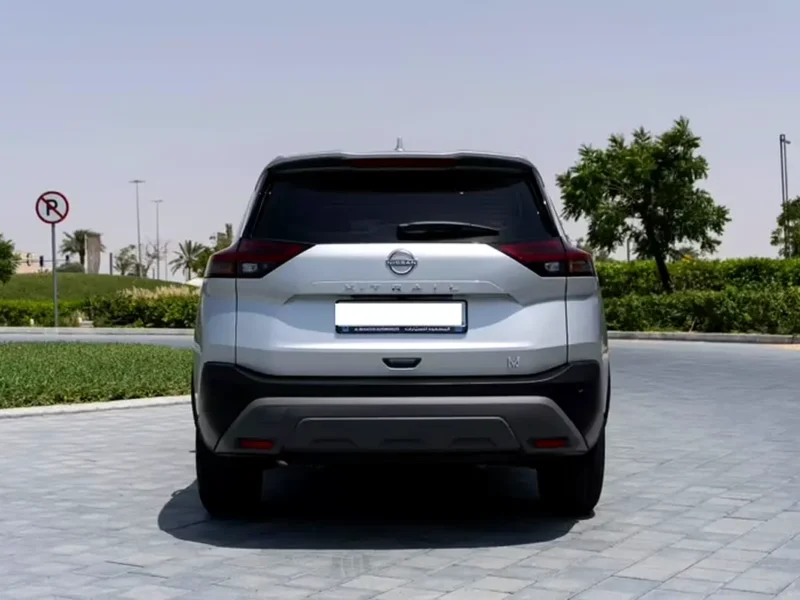 2023 Nissan X-Trail S 4 Cylinders Petrol Engine Silver Beige SUV GCC Specs