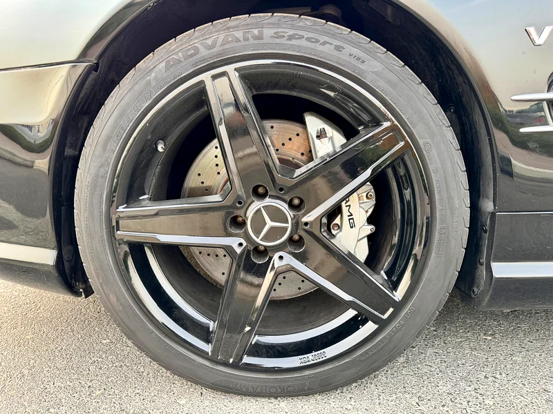 2003 Mercedes-Benz SL-Class SL 55 AMG Kompressor 8 Cylinder Black Convertible