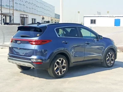 2022 Kia Sportage EX 4 Cylinders Petrol Engine Blue Black SUV Full Option