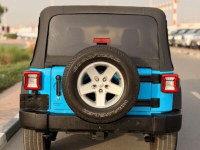 2017 JEEP WRANGLER SPORT V6 Petrol Engine 3.6 Litres Blue Black SUV 4WD
