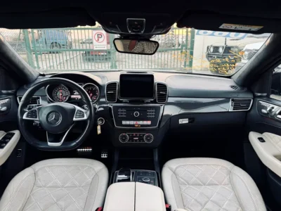 2017 Mercedes-Benz GLE-Class GLE 43 AMG 6 Cylinders Petrol Engine White Beige Coupe