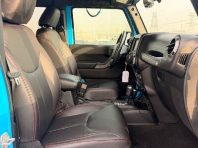 2017 JEEP WRANGLER SPORT V6 Petrol Engine 3.6 Litres Blue Black SUV 4WD