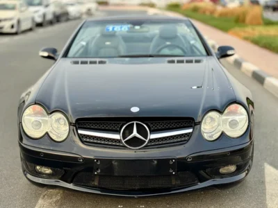 2003 Mercedes-Benz SL-Class SL 55 AMG Kompressor 8 Cylinder Black Convertible