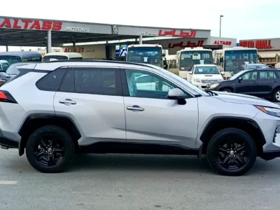 2023 Toyota Rav 4 XLE Premium 4 Cylinders Engine Silver Black SUV Perfect Condition