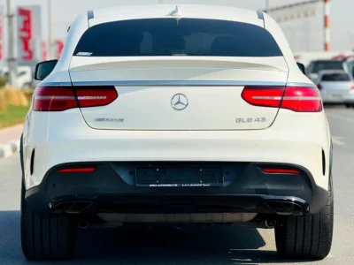 2017 Mercedes-Benz GLE-Class GLE 43 AMG 6 Cylinders Petrol Engine White Beige Coupe