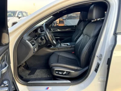 2017 BMW 7-Series 750Li 8 Cylinders Petrol Engine White Black Sedan CONDITION