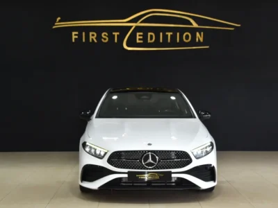2023 Mercedes-Benz A-Class A 200 AMG 4 Cylinders Petrol Engine White Black Sedan GCC