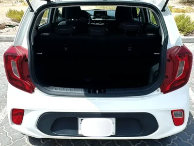 2023 Kia Picanto LX 4 Cylinders Petrol Engine White Black Hatchback GCC Specs