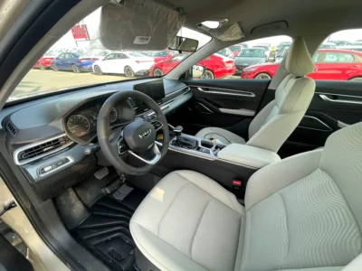 2024 Geely Emgrand GT 4 Cylinders Petrol Engine White Beige Sedan GCC Specs