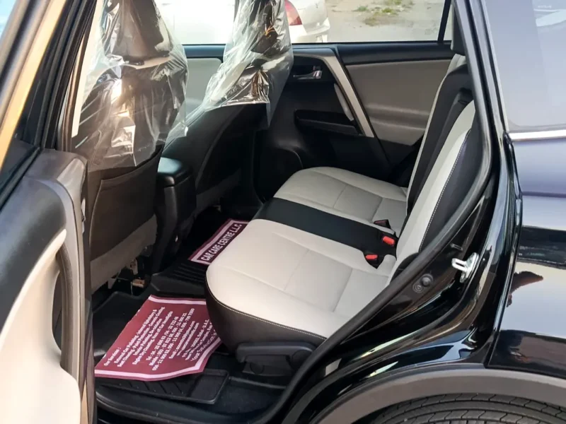 2018 Toyota Rav 4 XLE 4 Cylinders Petrol Engine Black Beige SUV American Specs