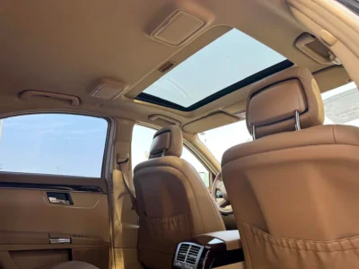 2008 Mercedes-Benz S-Class S 350 6 Cylinders Petrol Engine White Beige Sedan Clean Car