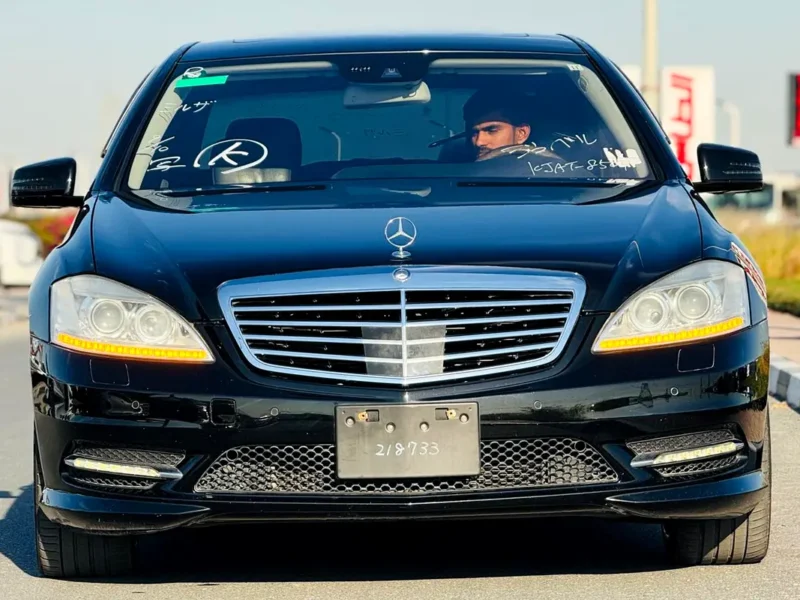 2012 Mercedes-Benz S-Class S 550 8 Cylinders Petrol Engine Black Sedan Neat & Clean Car