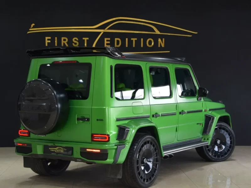 2023 Mercedes-Benz G-Class G 63 AMG 4.0L V8 Bi-Turbo Petrol Engine Green SUV