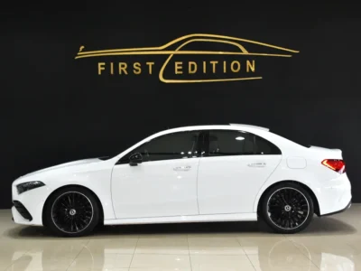 2023 Mercedes-Benz A-Class A 200 AMG 4 Cylinders Petrol Engine White Black Sedan GCC