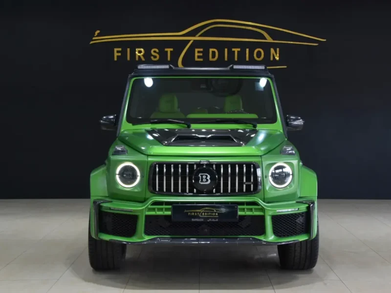 2023 Mercedes-Benz G-Class G 63 AMG 4.0L V8 Bi-Turbo Petrol Engine Green SUV