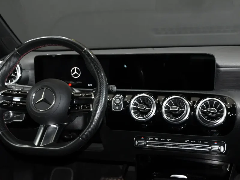 2023 Mercedes-Benz A-Class A 200 AMG 4 Cylinders Petrol Engine White Black Sedan GCC