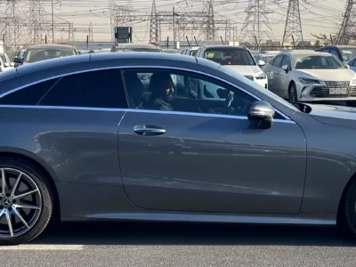 2021 Mercedes-Benz E-Class E450 4MATIC 6 Cylinders Petrol Engine Grey Red Coupe