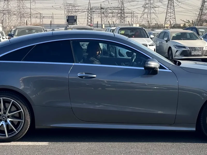 2021 Mercedes-Benz E-Class E450 4MATIC 6 Cylinders Petrol Engine Grey Red Coupe