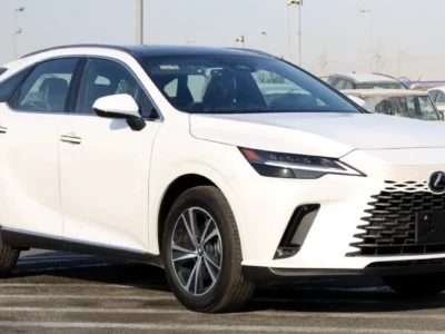 2025 Lexus RX-Series RX 350 Premier 2.4L Turbocharged I4 Engine White Brown SUV