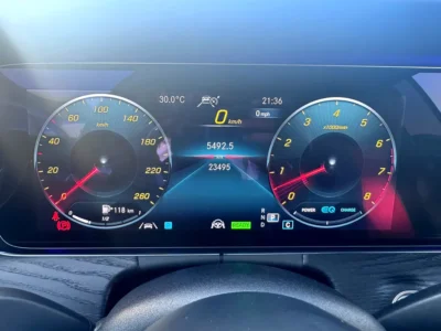 2021 Mercedes-Benz E-Class E450 4MATIC 6 Cylinders Petrol Engine Grey Red Coupe